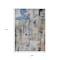 Homeroots 9' X 12' Blue Black And Copper Abstract Washable Indoor Outdoor Area Rug 630949 - alternate 4