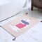 Homeroots 32" Pink And Purple Cotton Dog Youthful Bath Rug 635397 - alternate 5