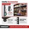 Homedant 5-Tier Boltless Heavy Duty Metal Shelving Unit, 47.7"W x 24.1"D x 71.3"H, Black 805904 - alternate 6