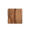 Homeroots 23" Brown Solid Wood Square Live Edge End Table 565308 - alternate 5