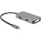 Rocstor USB-C MULTIPORT ADAPTER - ALUMINUM GREY Y10A266-A1 - alternate 4