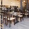 Flash Furniture HERCULES Ladder Back Walnut Wood Restaurant Chair - Tan Vinyl Seat XU-DGW0005LAD-WAL-TNV-GG - alternate 5