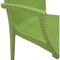 Leisuremod Weave Mace Indoor/Outdoor Arm Chair, Green, 2PK MCA19G2 - alternate 4