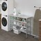 Amgood 18in D x 48in L Stainless Steel Table, Three Undershelves AMG WT-1848-3SH-Z - alternate 5