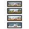 Homeroots Set Of Four Billy Jacobs Four Seasons Collection V Black Frame 1 Black Framed Print Wall Art, 4PK 406179 - alternate 1