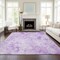 Homeroots 3' X 5' Lavender And Purple Floral Washable Indoor Outdoor Area Rug 583118 - alternate 5