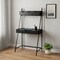 Homeroots 32" Black Computer Desk With Four Drawers 489872 - alternate 7
