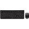 Cherry DW 3000 Wireless kb+mouse bundle, French 105+4 whisper quiet keys, black, 3 botton mouse, nano JD-0710FR-2 - alternate 1
