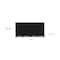 Homeroots 47in Black Wood Wall Mounted Accent Cabinet With Four Doors 478201 - alternate 4