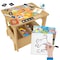 Headu Wooden Desk Writing School, Ages 3-6 EN60575 - alternate 2