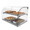 Koolmore -  22" Commercial Countertop Bakery Display Case with Front Curved Glass and Rear Door - 1.5 cu. ft. DC-2C - alternate 4