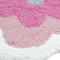 Homeroots 32" Pink And White Cotton Flowers Floral Bath Rug 635402 - alternate 5