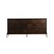 Homeroots 63" Dark Brown Manufactured Wood Six Drawer Double Dresser 473096 - alternate 1
