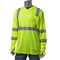 Pip ANSI Type R Class 3 Quick Dry Hooded Long Sleeve T-Shirt 313-1323-LY/S - alternate 1