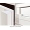 Sauder Merton Hall 19in w 1-Door Pantry White 3a 443652 - alternate 4