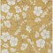 Homeroots 3' X 5' Gold Ivory And Brown Floral Washable Indoor Outdoor Area Rug 599880 - alternate 4
