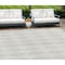 Homeroots 10' X 14' Ivory And Beige Geometric Washable Indoor Outdoor Area Rug 577060 - alternate 1