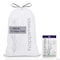 Happimess 13.2-Gallon 50L Lavender Scented Drawstring Trash Can Liner, White, 20-Count, 1-Pack of 20 Liners HPM3101C-W-1SET - alternate 3