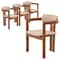 Leisuremod Velo Modern Dining Chair in Dark Natural Wood with Taupe Seat, 4PK VCA-51DTP4 - alternate 1