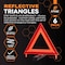 Xpose Safety 6 Sets Warning Triangle DOT Approved 3PK, Reflective Warning Road Safety Triangle Kit, 6PK WTR-3-6-X - alternate 4