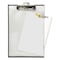 Baumgartens 9" x 12" Quick Reference Clipboard, 1/2" capacity, Clear TA1611 - alternate 5