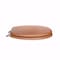 Jones Stephens Oak Designer Wood Toilet Seat, Closed Front with Cover, Chrome Hinges, Round C3B2R118CH - alternate 4
