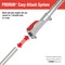 Prorun 60V Cordless Attachment Capable Powerhead + Edger Kit with 2.5 Ah Battery and Charger PMC160E - alternate 5