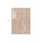 Homeroots 10' X 14' Coral And Ivory Abstract Washable Indoor Outdoor Area Rug 612928 - alternate 7