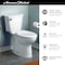 American Standard Cadet Pro RHe Elong 10 Inch Rough-In 1.2, 1.28 gpf, Cadet Flushing System, Floor Mount, Elongated 215AB.104.020 - alternate 6