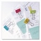 Officemate Smiling Face Binder Clips, Small, Assorted Colors, 42PK 31090 - alternate 5