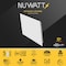 Nuwatt 2x2 LED Drop Ceiling Lights Square Backlit Flat Panel, 5000K Daylight, 4400LM, 4PK NW-BL-2X2-40W-50K-4P - alternate 6