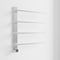 Edendirect 4-Bars Stainless Steel Wall Mounted Electric Towel Warmer Drying Rack Towel Heater in Silver ZR-EB04BR2003 - alternate 3