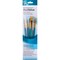Princeton RealValue Brush Set, Gold Taklon Bristles, Short Handle Mixed Media Paintbrush, 4-Piece Set, 3PK PR9172 - alternate 2