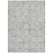 Homeroots 9' X 12' Gray Ivory And Brown Floral Washable Indoor Outdoor Area Rug 595959 - alternate 7
