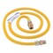 Safety Plus ProCoat 3/8 in. MIP X 1/2 in. D MIP 72 in. Stainless Steel Gas Connector 20YE50V072B - alternate 1