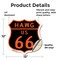 Signmission Hawg Us 66, 12 Inch X 12 Inch, Vinyl Decal SHI-D-12-478 - alternate 3