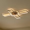Jonathan Y Palco 39" Contemporary Minimalist Metal Adjustable Dimmable Geometric Integrated LED Flush Mount, Bla JYL7152A - alternate 9
