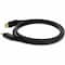 Add-On Addon 5 Pack Of 1Ft Displayport Male To Male Black Cable DISPLAYPORT1F-5PK - alternate 5