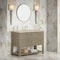 James Martin Vanities Lucian 48" Single Vanity, Pebble Oak, w/ 3 CM Tajnar Eclos Widespread Top D704-V48-PBO-WTJR - alternate 5