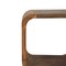 Homeroots 16" Brown Solid Wood Square Nightstand 651554 - alternate 10