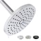 Supply Giant Shower Head, High Pressure Single Function Rainfall Showerhead, 2.5 GPM, 8in Face Diameter 74-902 - alternate 1