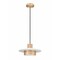 Z-Lite Ludo Matte White + Modern Gold 1 Light Pendant 829P12-MW-MGLD-LED - alternate 5