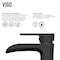 Vigo Niko Single Handle Single-Hole Bathroom Vessel Faucet in Matte Black VG03024MB - alternate 4