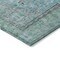 Homeroots 10' X 14' Aqua And Teal Blue Medallion Washable Indoor Outdoor Area Rug 616261 - alternate 7