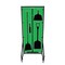 5S Supplies Housekeeping Shadow Board Broom Station V5, Green / Black Shadows, Kit, No Text HSB-V5-GREEN-KIT-NO TEXT - alternate 1
