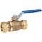 Mueller Industries Homewerks 3/4 in. Brass Compression Ball Valve Standard Port Quarter-Turn Lever For Potable Water 111-1-34 - alternate 2