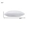 Homeroots Lux Sateen Down Alternative King Size Firm Pillow 387817 - alternate 2