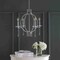 Jonathan Y Laura 23" Crystal/Metal LED Chandelier, Chrome JYL7402A - alternate 13