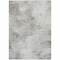 Homeroots 8' X 10' Silver Gray And Ivory Abstract Washable Indoor Outdoor Area Rug 577628 - alternate 6