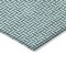 Homeroots 10' X 14' Teal Blue And Silver Geometric Washable Indoor Outdoor Area Rug 594514 - alternate 7